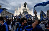 L'Inter vice lo scudetto, 30mila tifosi in piazza 